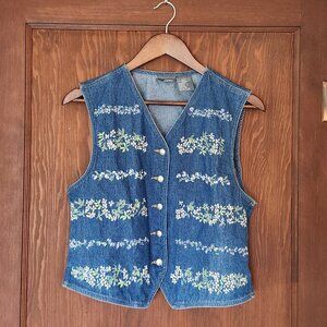 Liz Wear Embroidered Vest